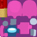 Texture map for Amongus