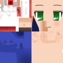 Texture map for Konata