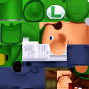 Texture map for Luigi 5d