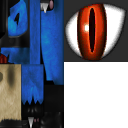 Texture map for Lucario