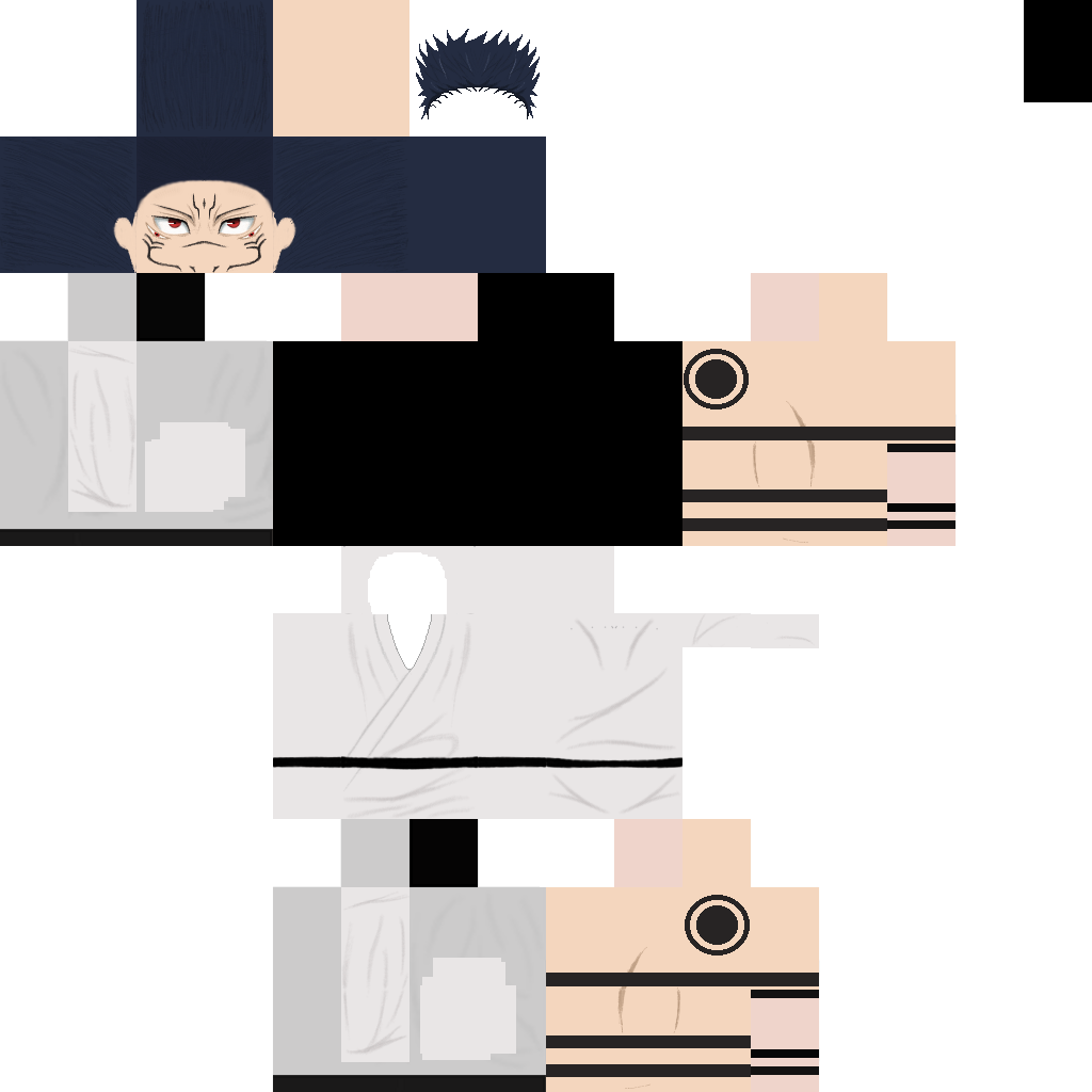 Texture map for sukuna_megumi