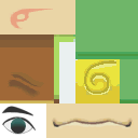 Texture map for Toon Link