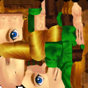 Texture map for Young Link OOT 3D