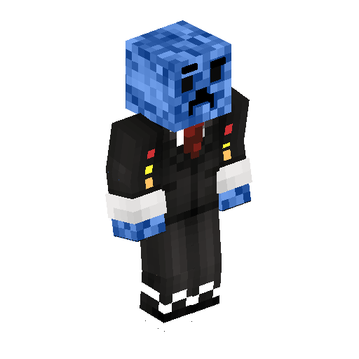 Blue Suit Gentleman