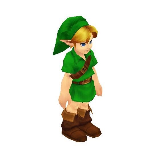 Young Link OOT 3D